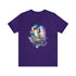 The Wizard's Floating Tower - Short Sleeve Tee Team Purple